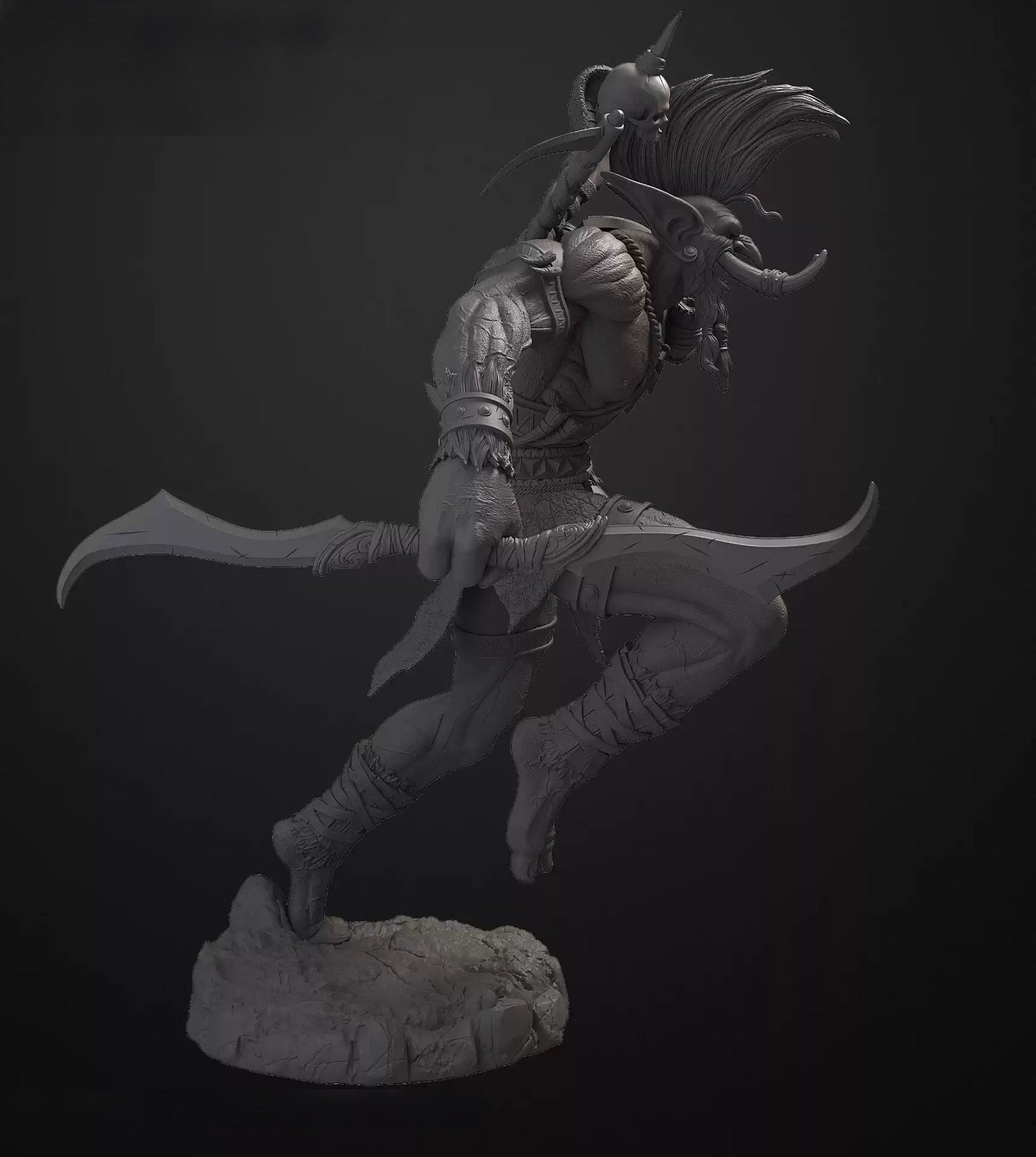 1838 Voljin - World of Warcraft - STL 3D Print Files