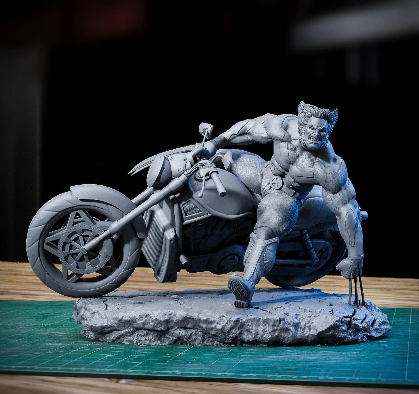 1283 Wolverine - X-MEN - STL 3D Print Files