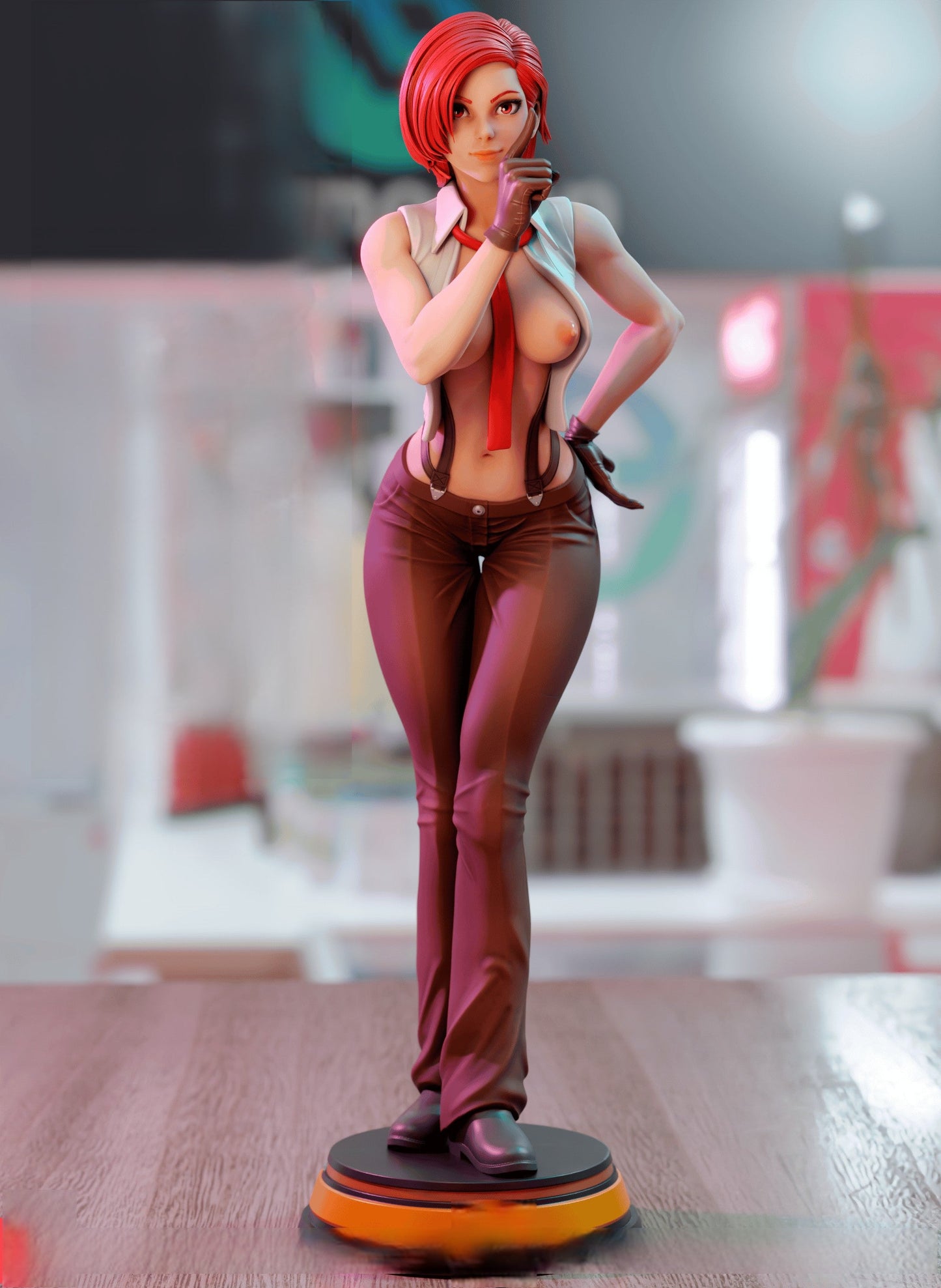 Vanessa NSFW - The King Of Fighters - STL 3D Print Files