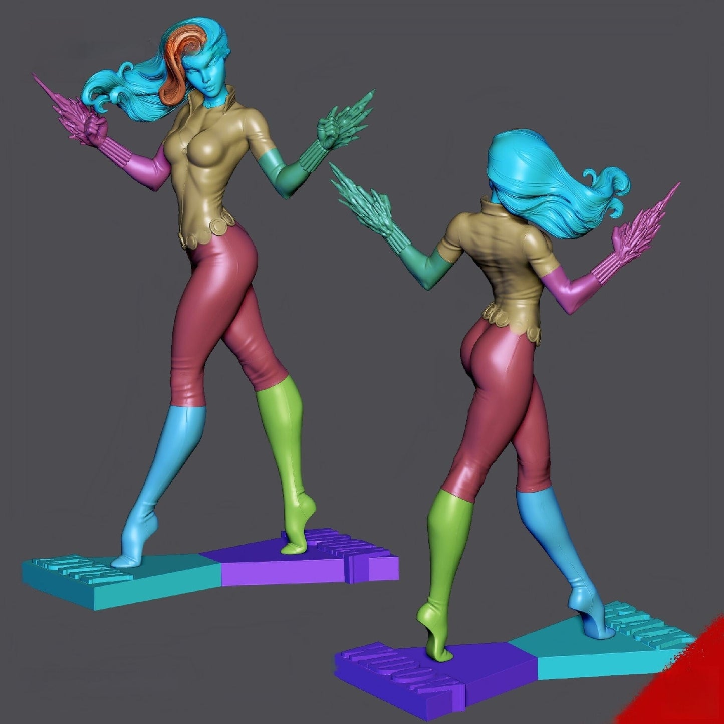 Black Widow Comic NSFW - STL 3D Print Files