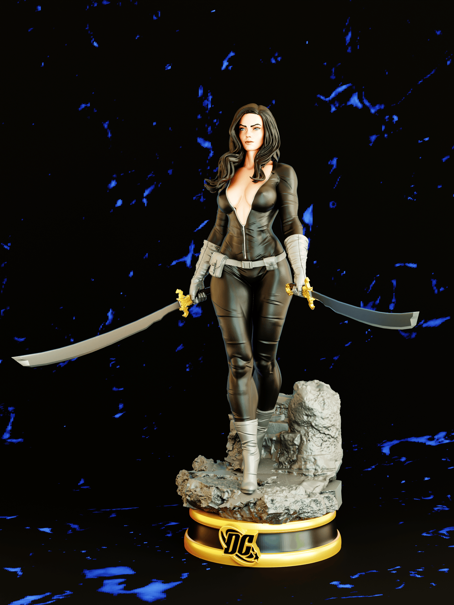 1638 Talia al Ghul - DC Comics - STL 3D Print Files