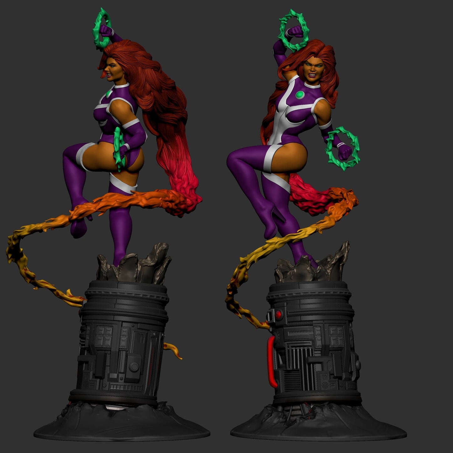 1373 Starfire - DC Comics  - STL 3D Print Files