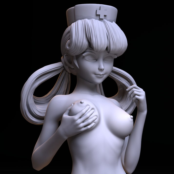 Nurse Joy NSFW and Wigglytuff - Pokemon - STL 3D Print Files