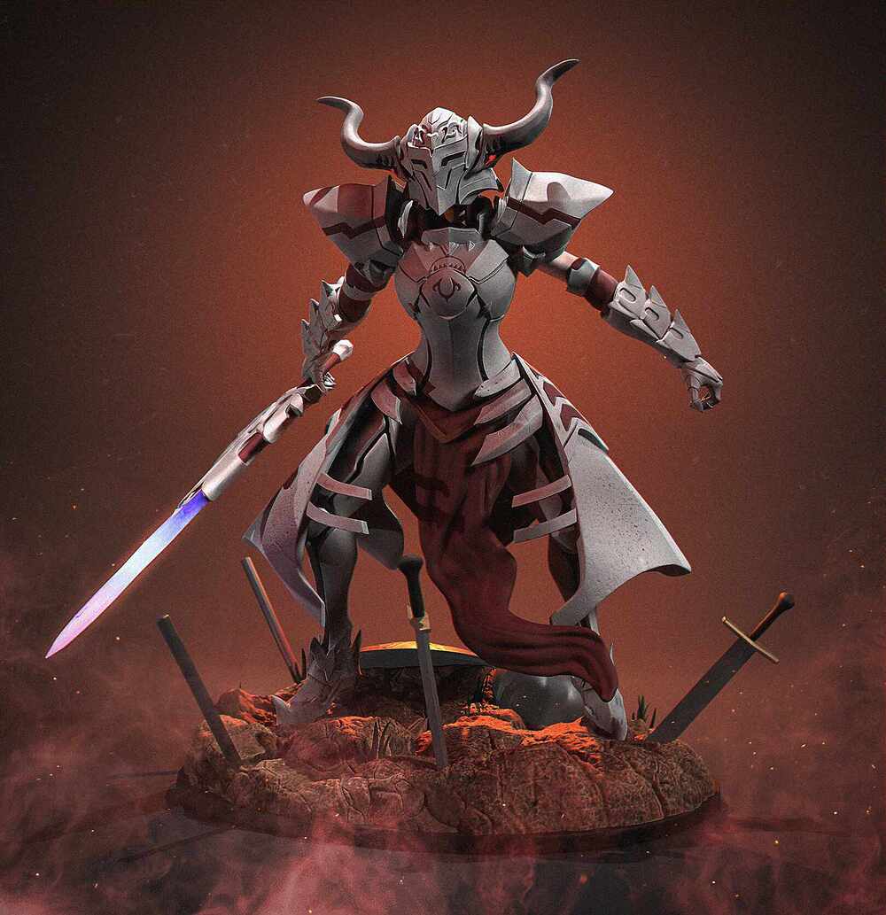 Mordred Pendragon - Fate/Grand Order - STL 3D Print Files