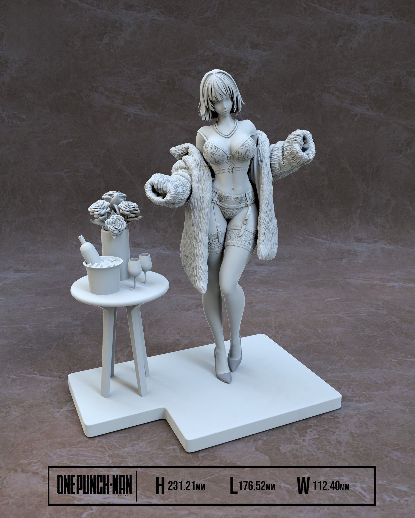 Fubuki - One Punch Man - STL 3D Print Files