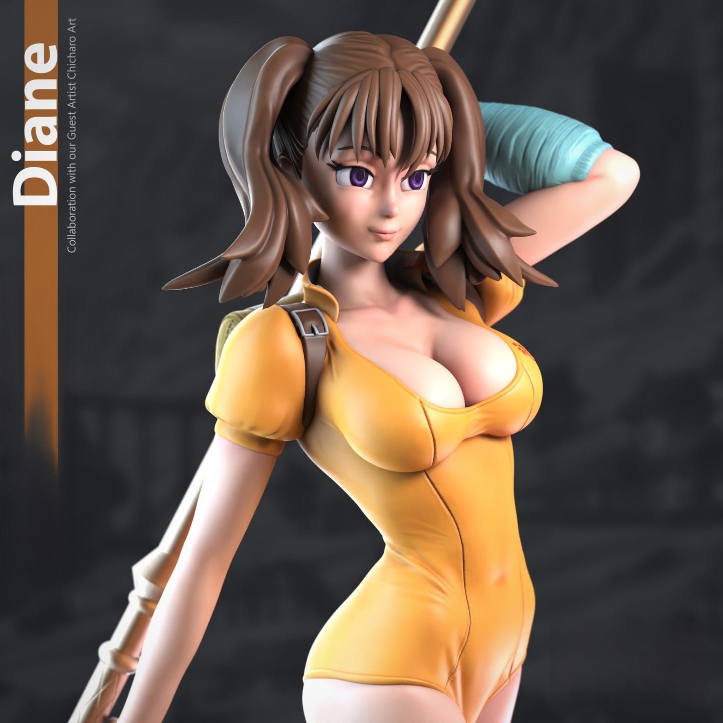 Diane NSFW - Seven Deadly Sins - STL 3D Print Files