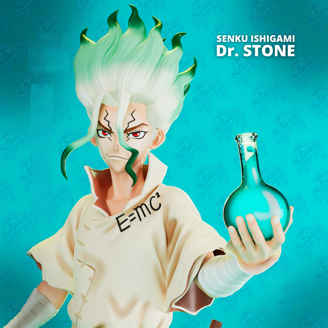 Senku Ishigami - Dr. Stone - STL 3D Print Files