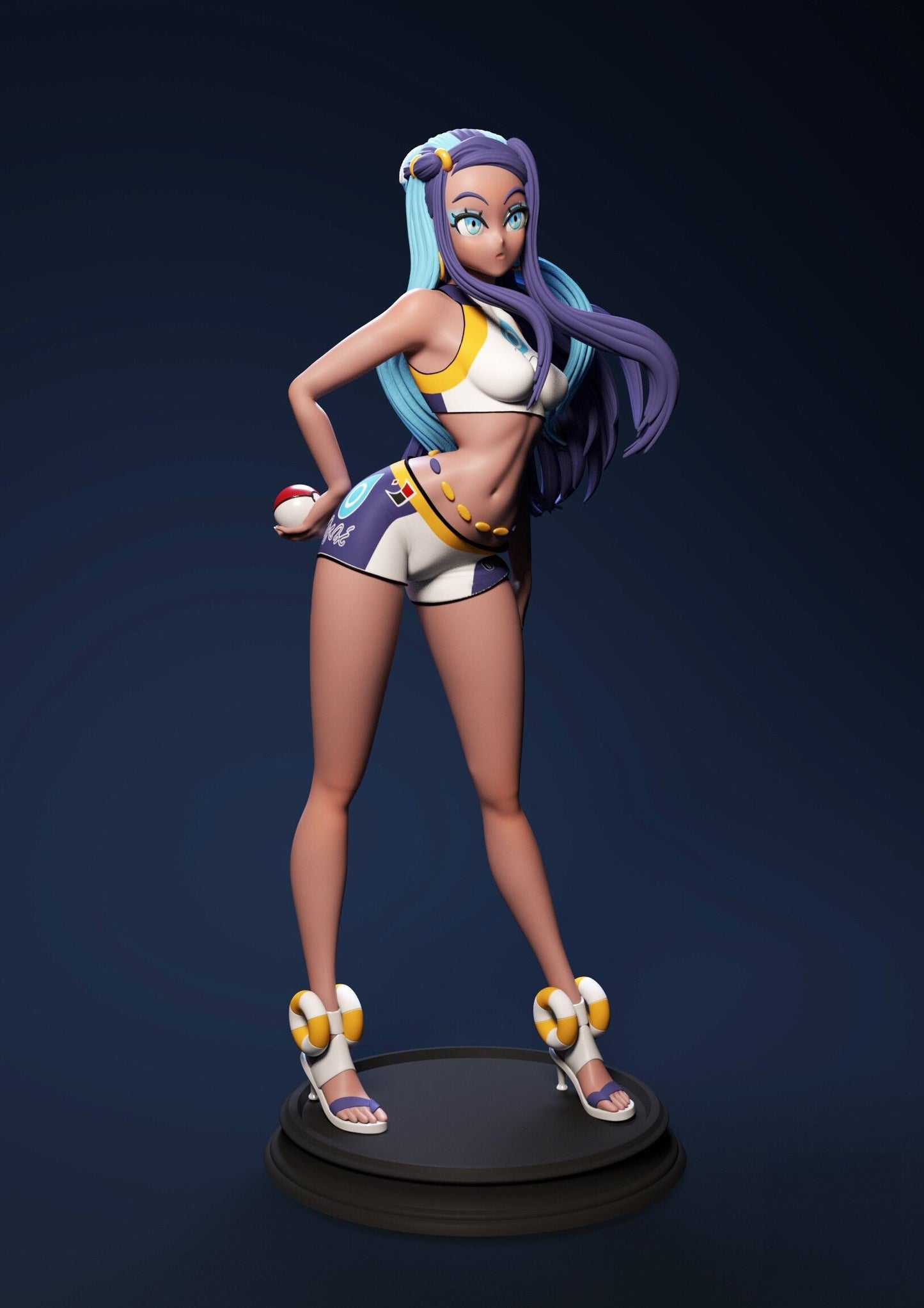 Nessa - Pokemon - STL 3D Print Files