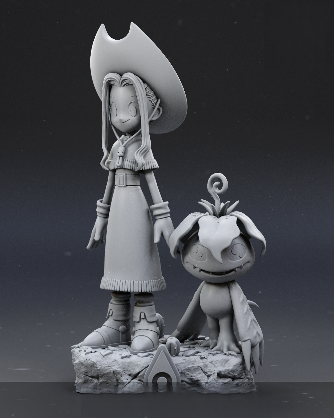 Mimi and Palmon - Digimon - STL 3D Print Files