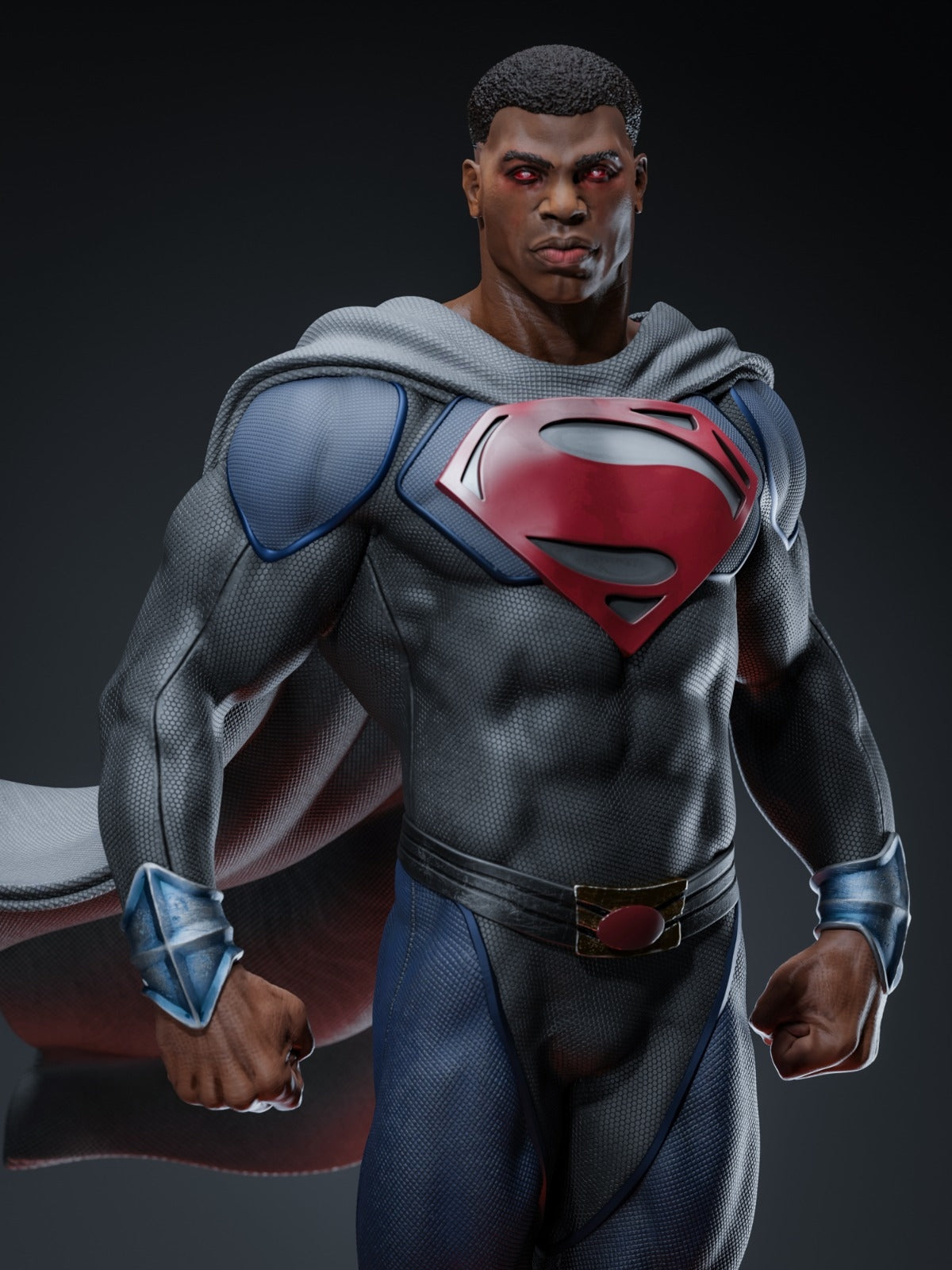 Val-Zod -Black Superman - DC Comics - STL 3D Print Files