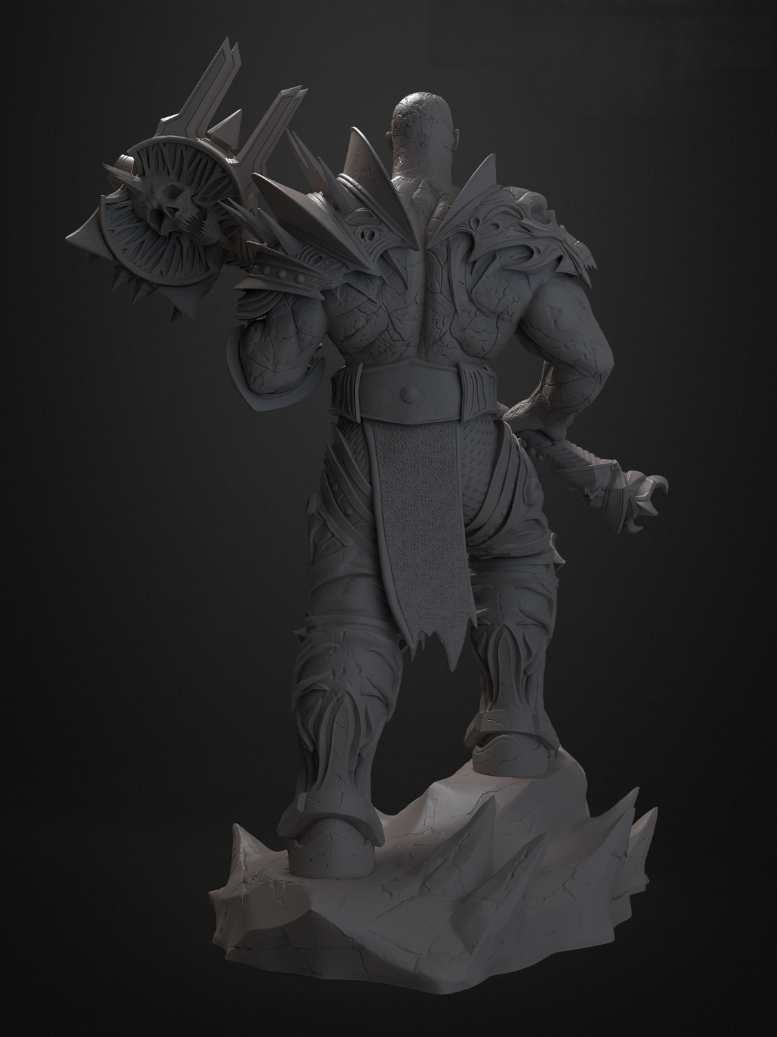 Bolvar Fordragon The Lich King - World of Warcraft - STL 3D Print Files