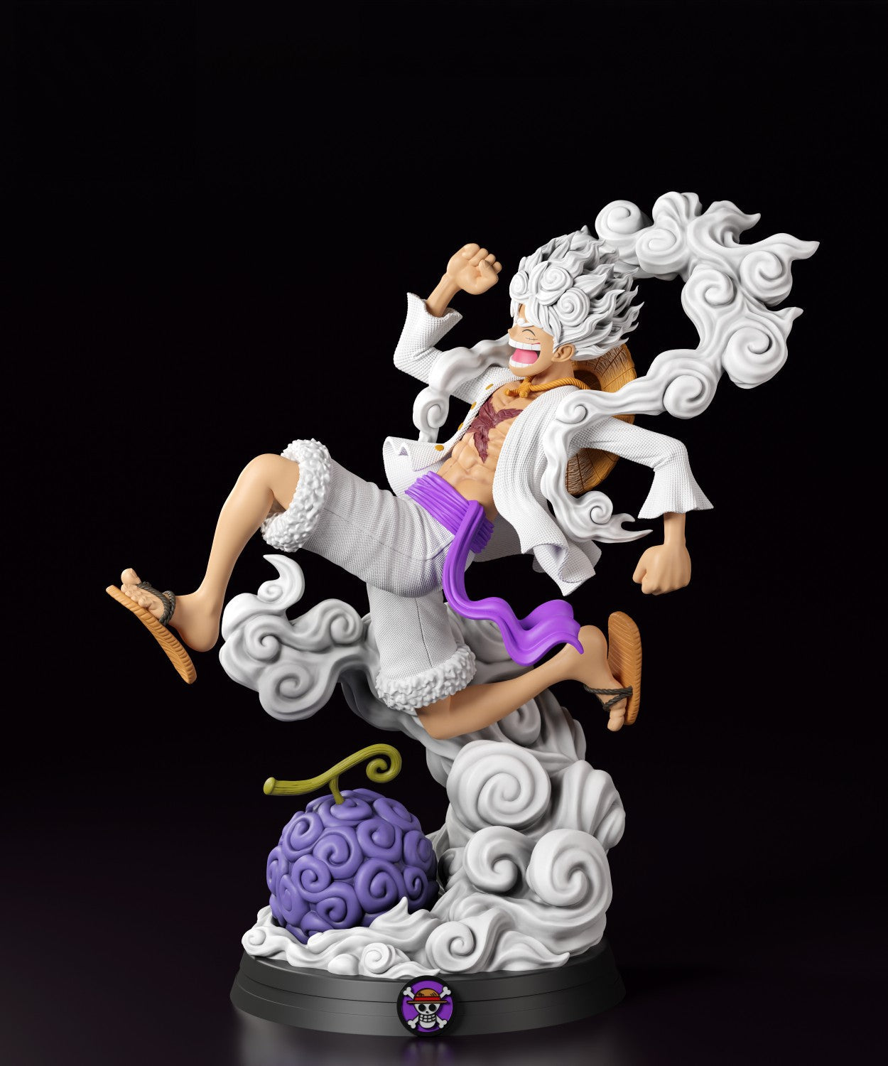 1608 Luffy Gear 5 - One Piece - STL 3D Print Files