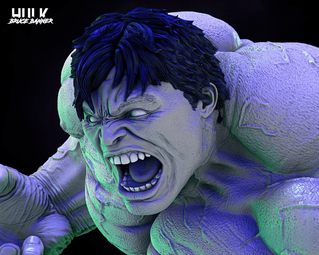 1430 Hulk 2023 Bust - Marvel Comics - STL 3D Print Files