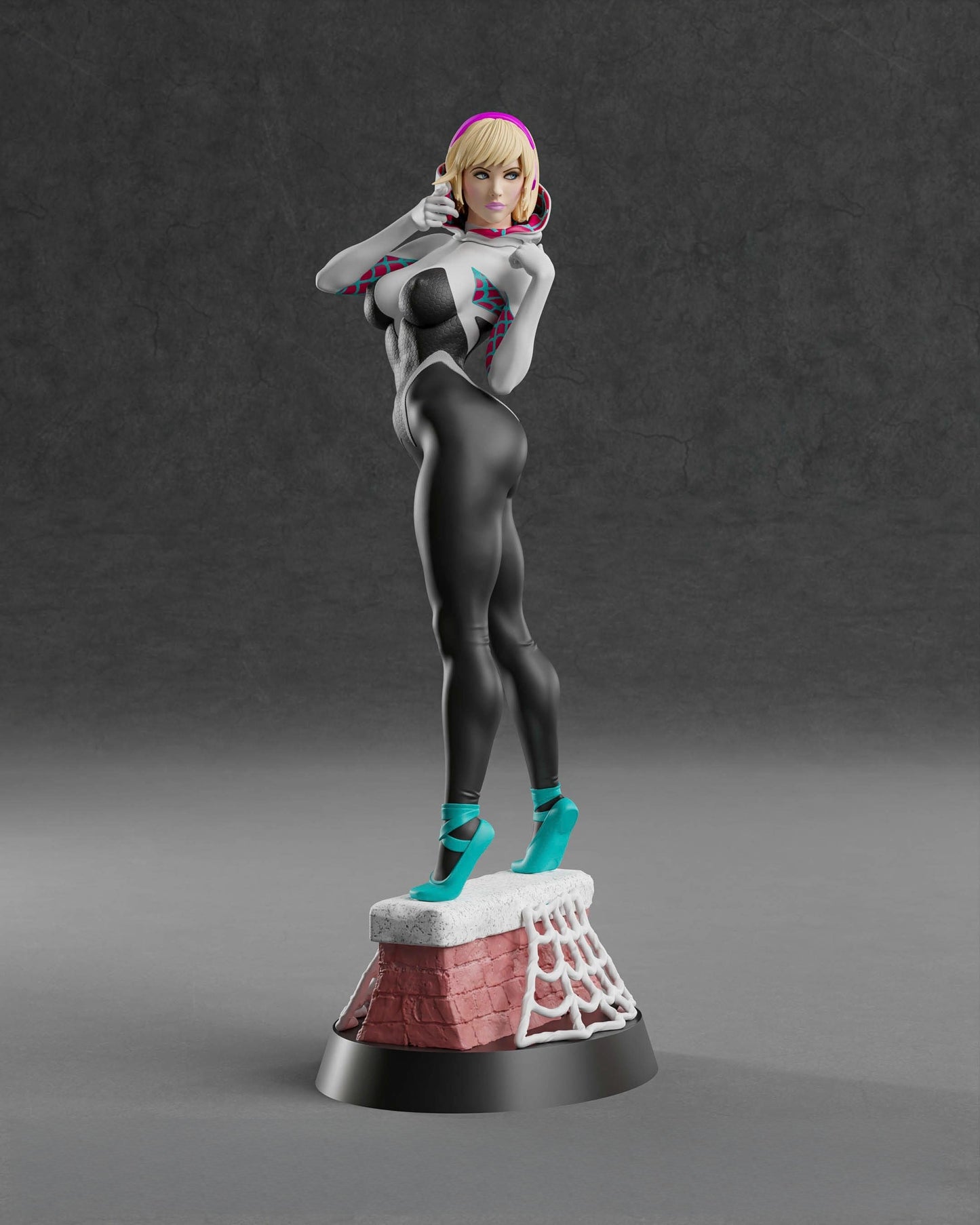 1250 Spider Gwen - STL 3D Print Files