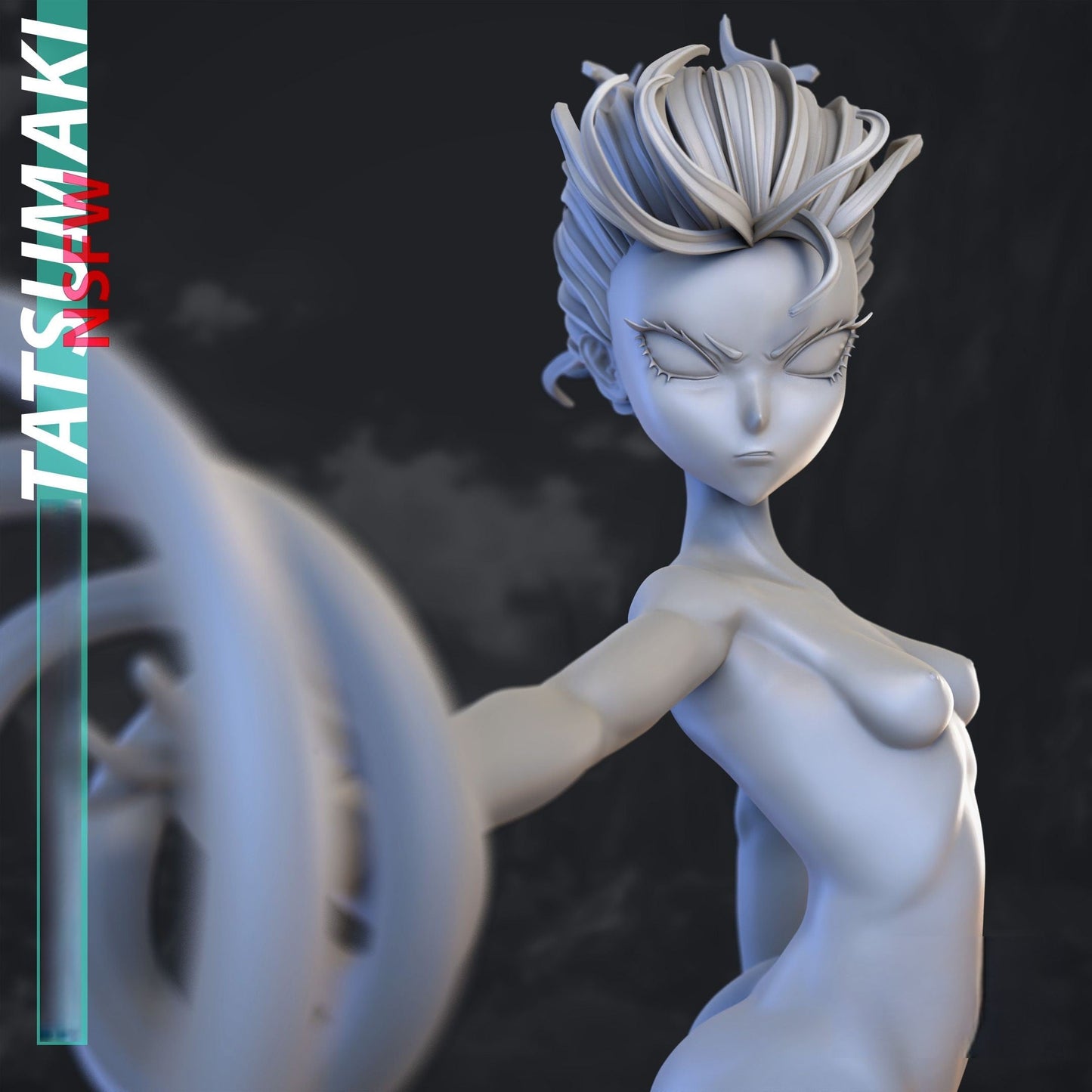 Tatsumaki NSFW -  One Punch Man - STL 3D Print Files