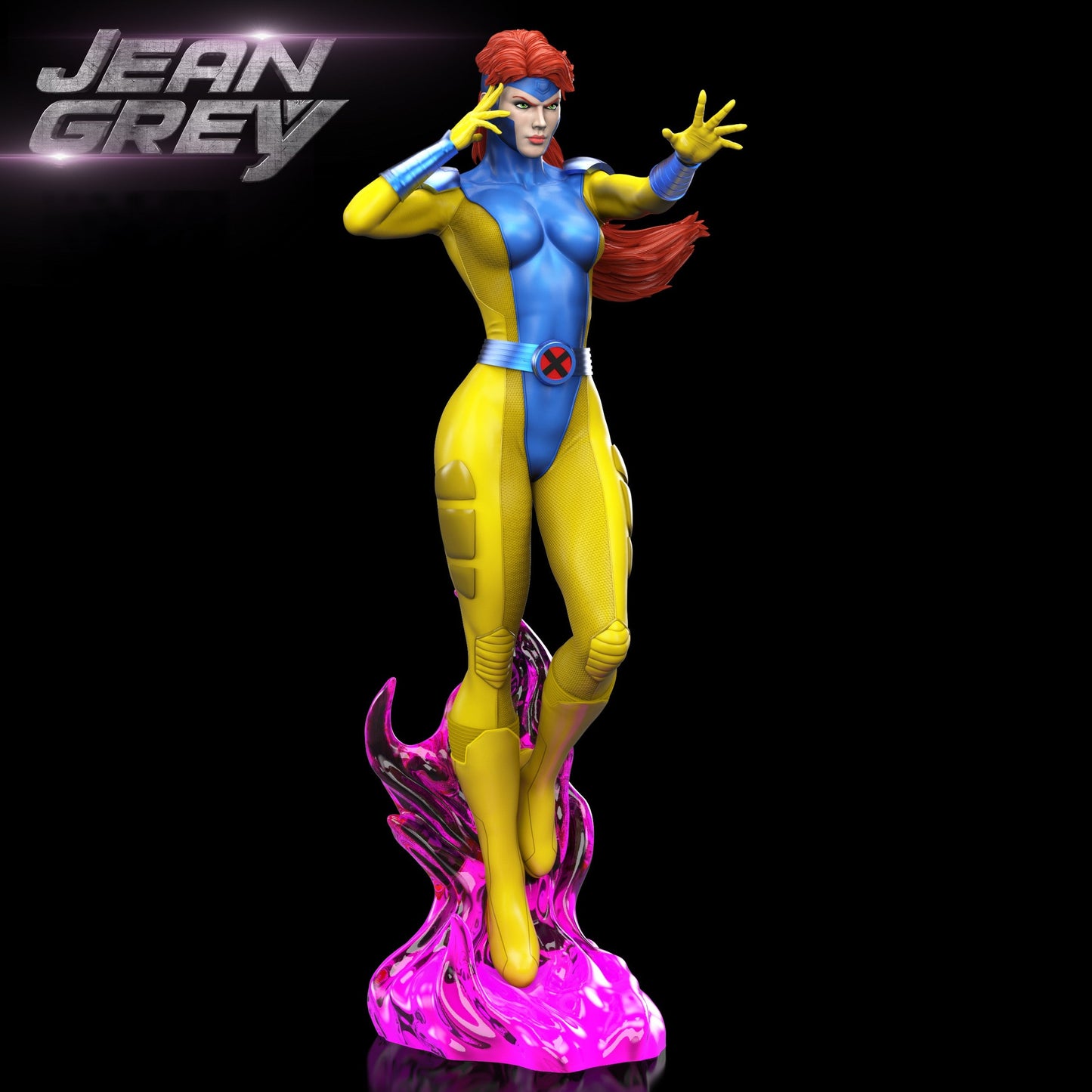 1420 Jean Grey - X-MEN - STL 3D Print Files