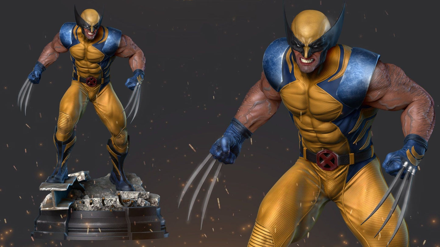 2125 Wolverine - X-Men - STL 3D Print Files