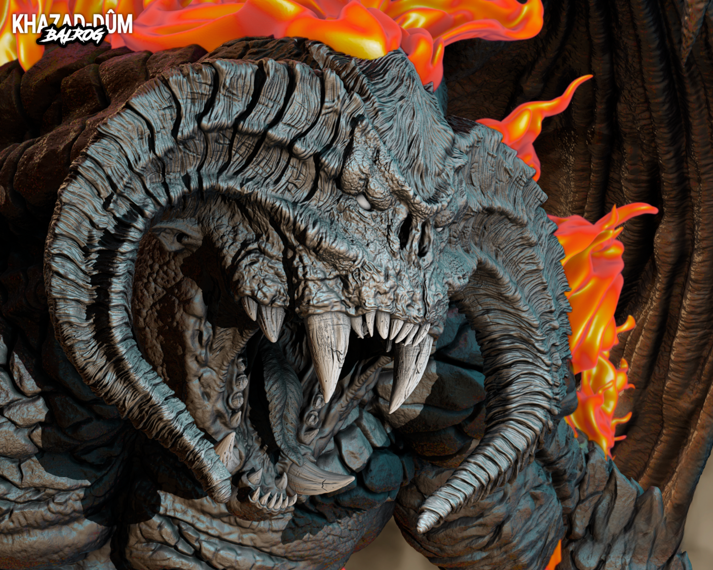 Balrog - The Lord of the Rings  - STL 3D Print Files