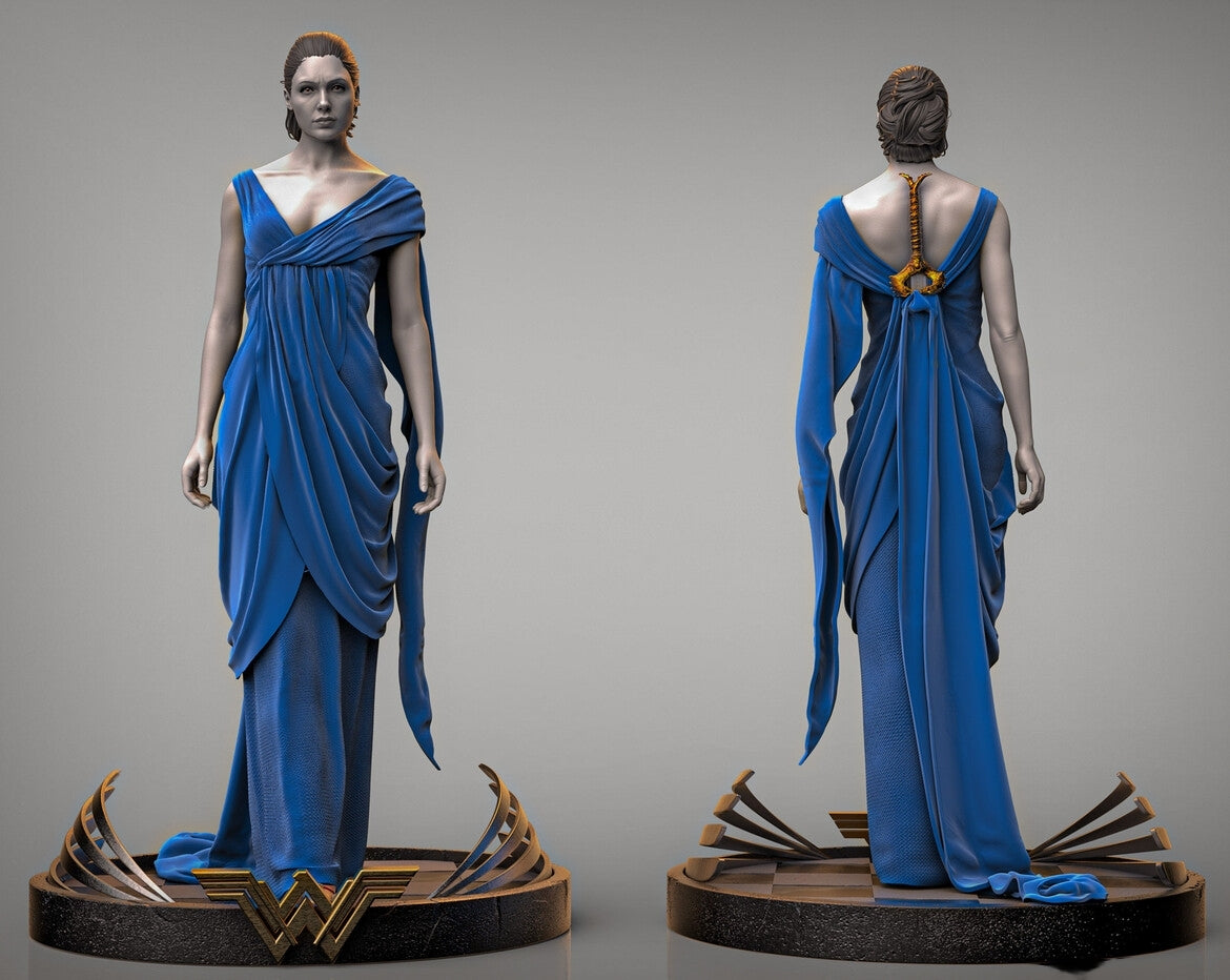 Princess Diana NSFW - Wonder Woman - STL 3D Print Files