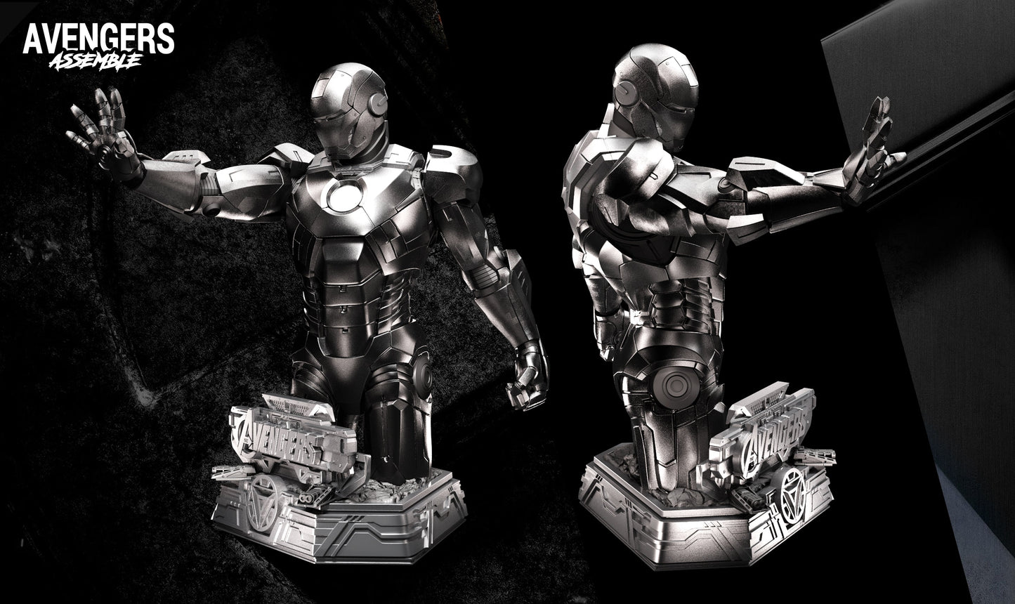 Iron Man Avengers 2012 - STL 3D Print Files