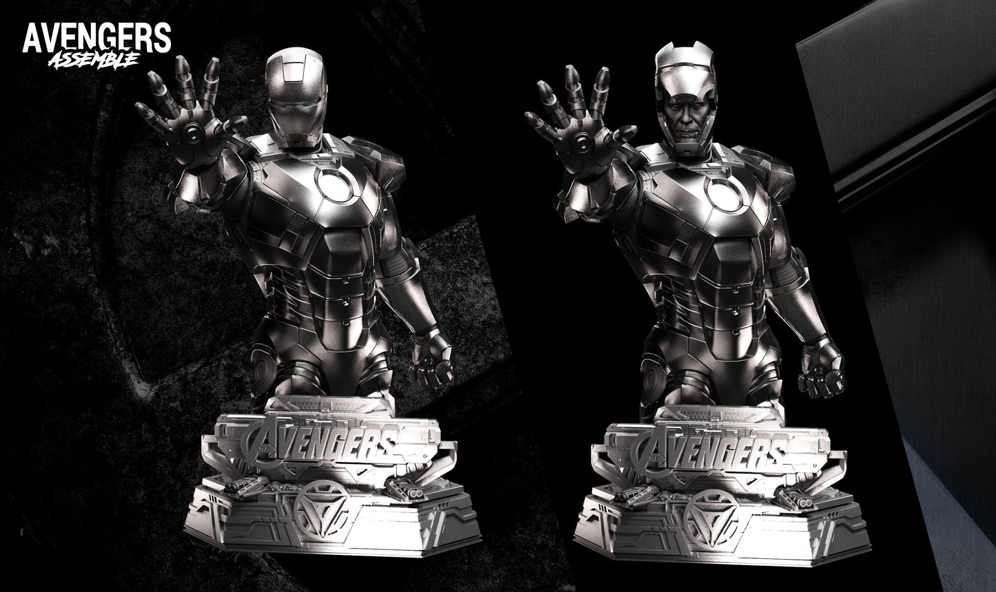 Iron Man Avengers 2012 - STL 3D Print Files