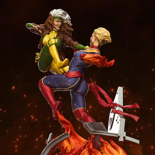 Rogue VS Captain Marvel - STL 3D Print Files