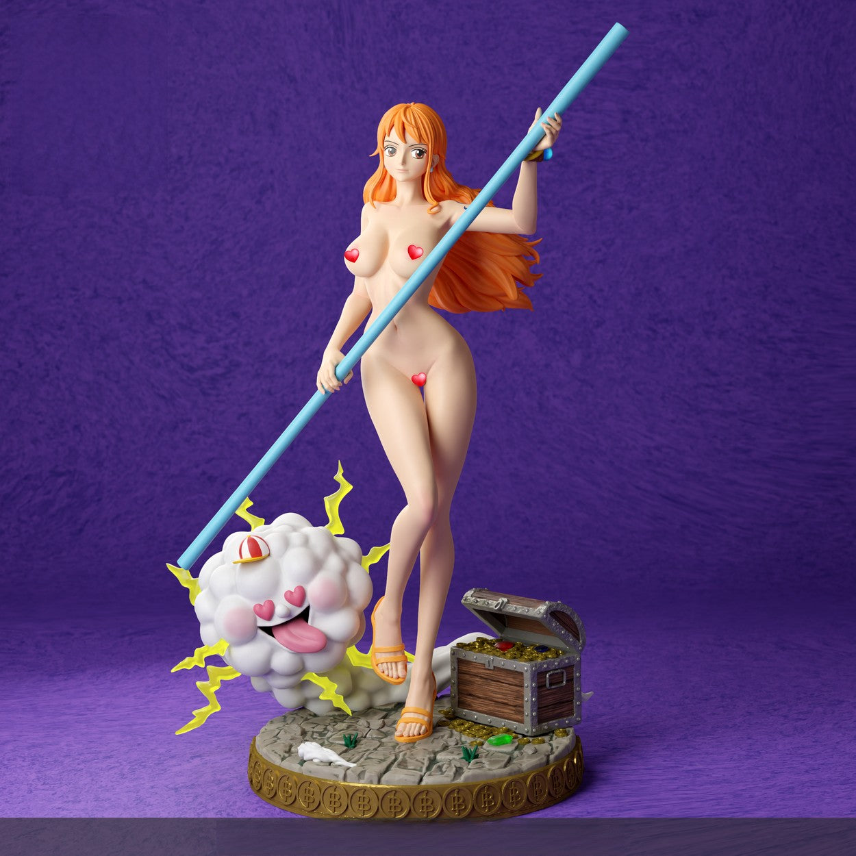 Nami NSFW - One Piece  - STL 3D Print Files