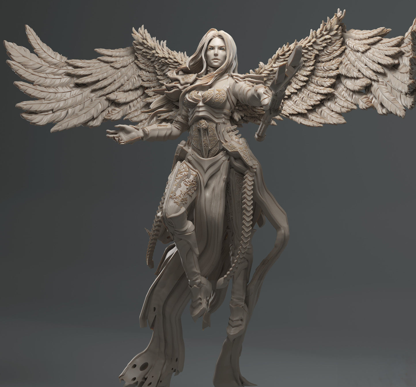 Mad Angel - STL 3D Print Files