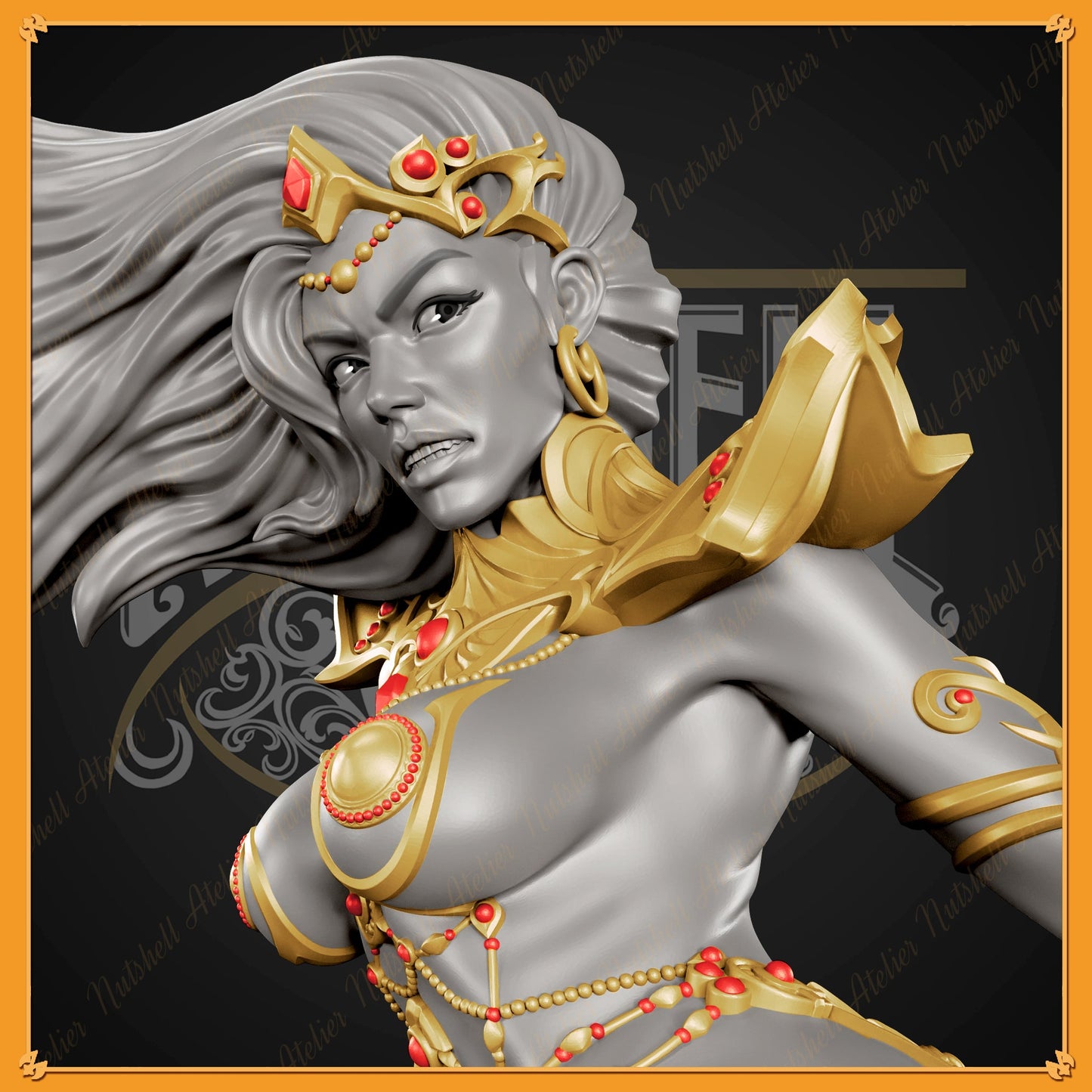 1270 Dejah Thoris NSFW - Princess of Mars - STL 3D Print Files