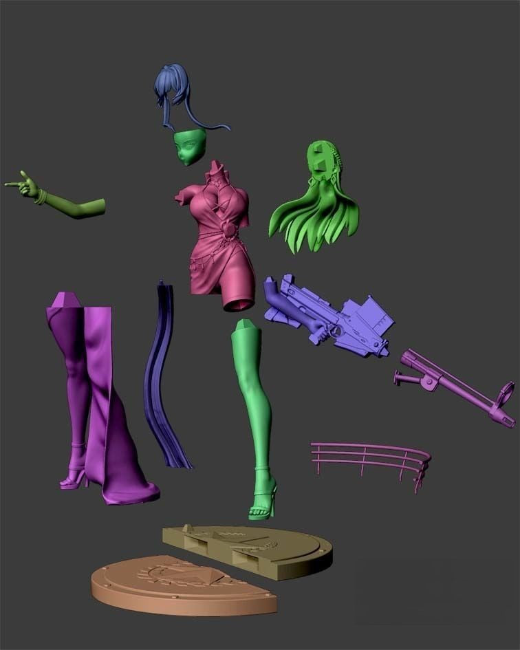 Helm NSFW - Nikke Goddess of Victory - STL 3D Print Files