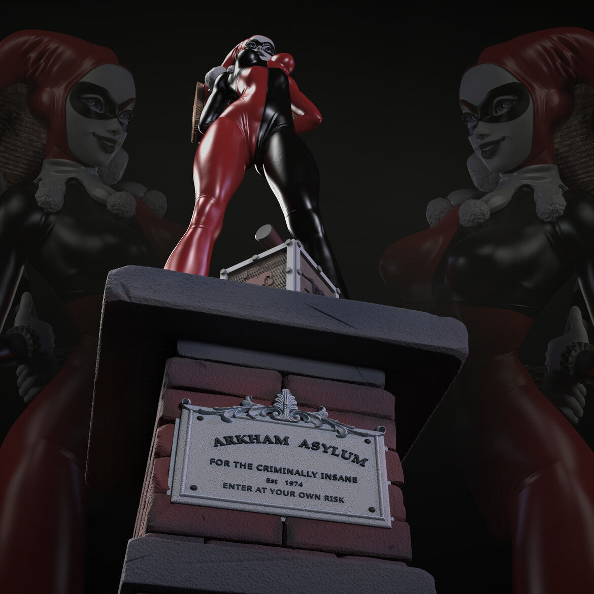 Harley Quinn Classic NSFW - STL 3D Print Files