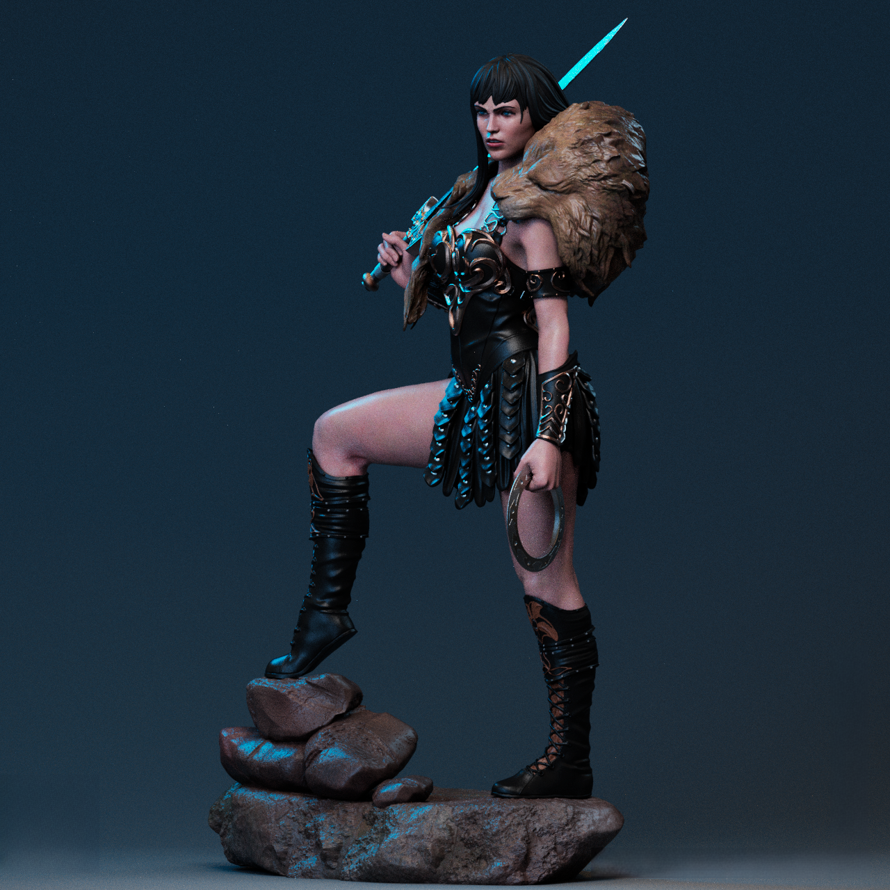 Xena - Warrior Princess - STL 3D Print Files