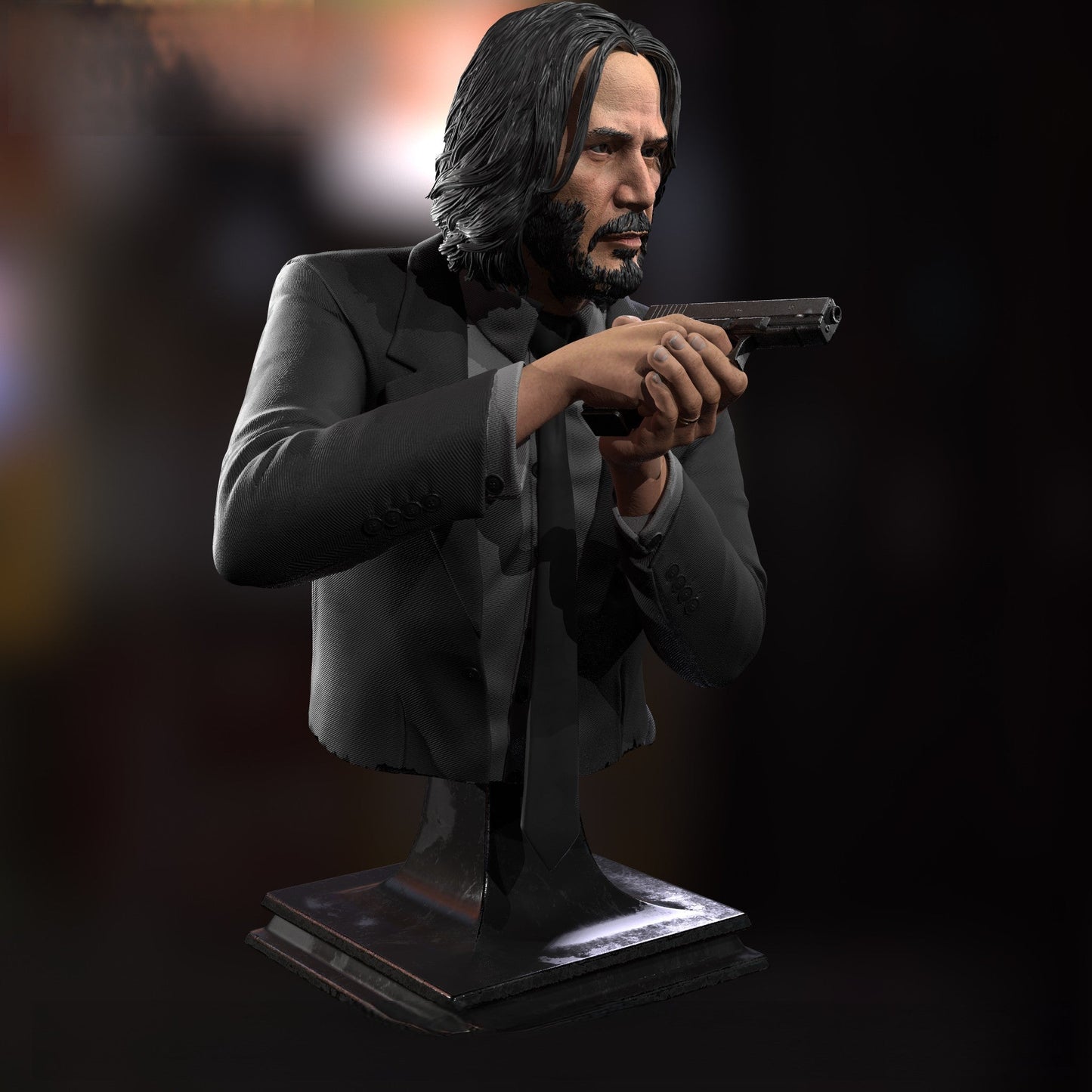 1348 John Wick  - STL 3D Print Files