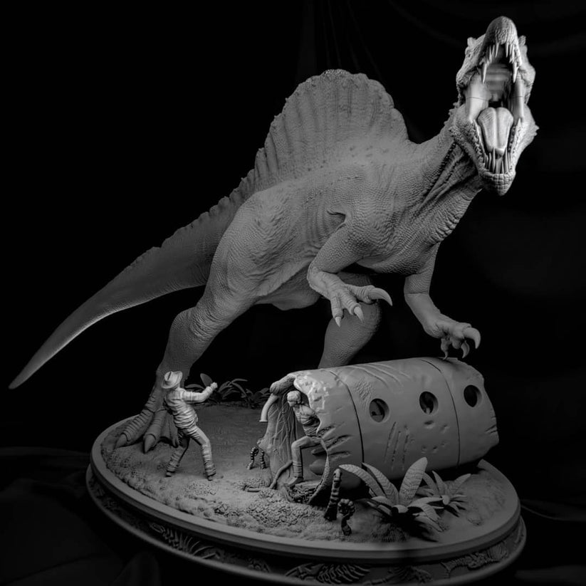 Spinosaurus - Jurassic Park - STL 3D Print Files – My Stl