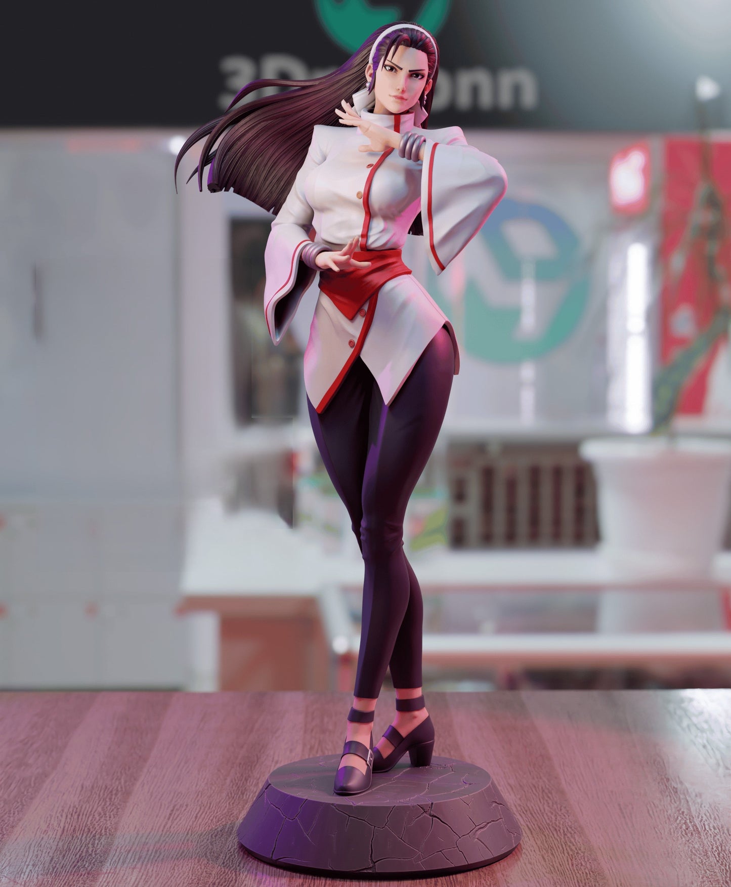 Chizuru Kagura - The King of Fighters - STL 3D Print Files