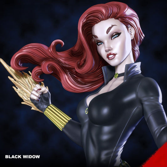 Black Widow Comic NSFW - STL 3D Print Files