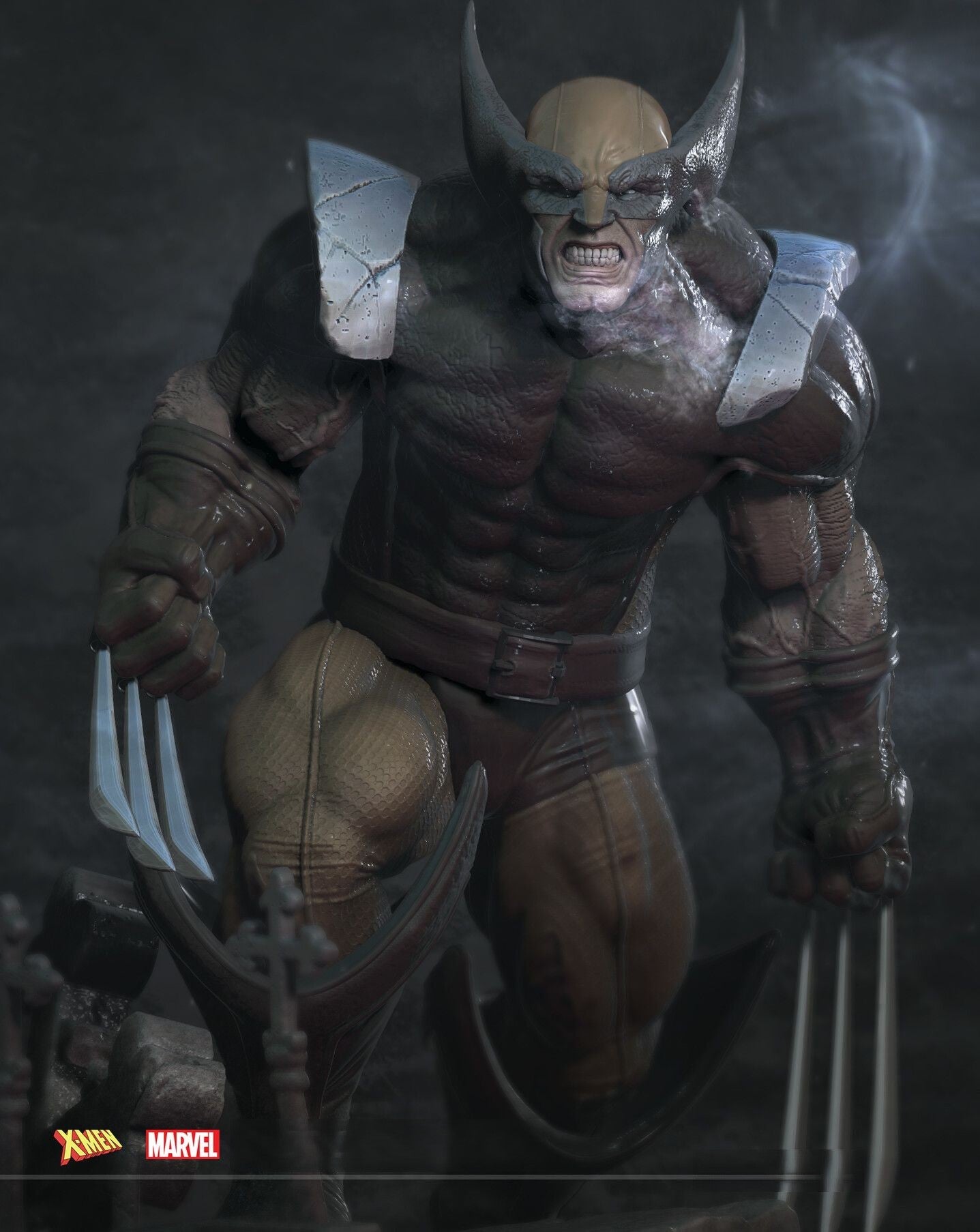 Old Wolverine - X-Men - STL 3D Print Files