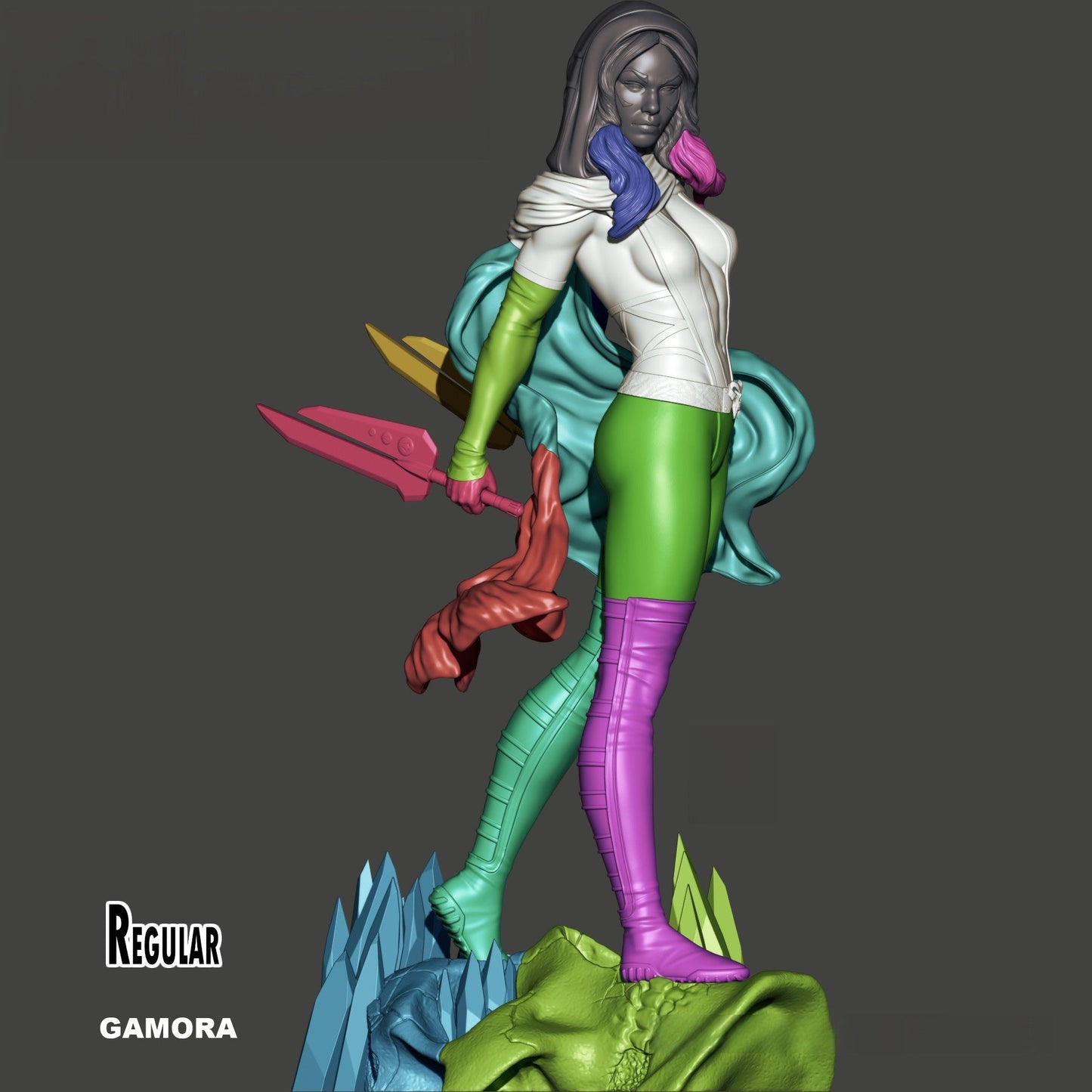 Gamora NSFW - Guardians of the Galaxy - STL 3D Print Files