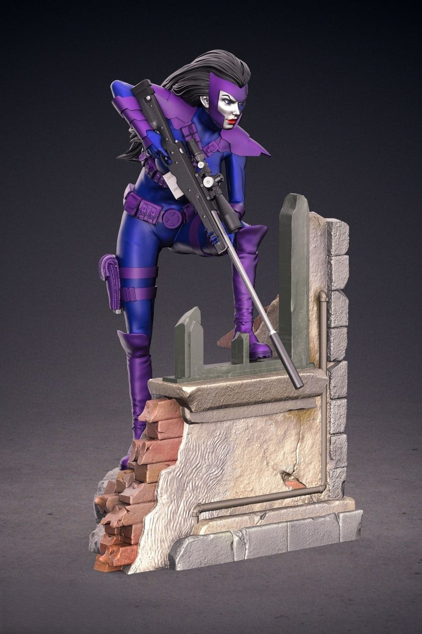 1538 Domino - Marvel Comics - STL 3D Print Files