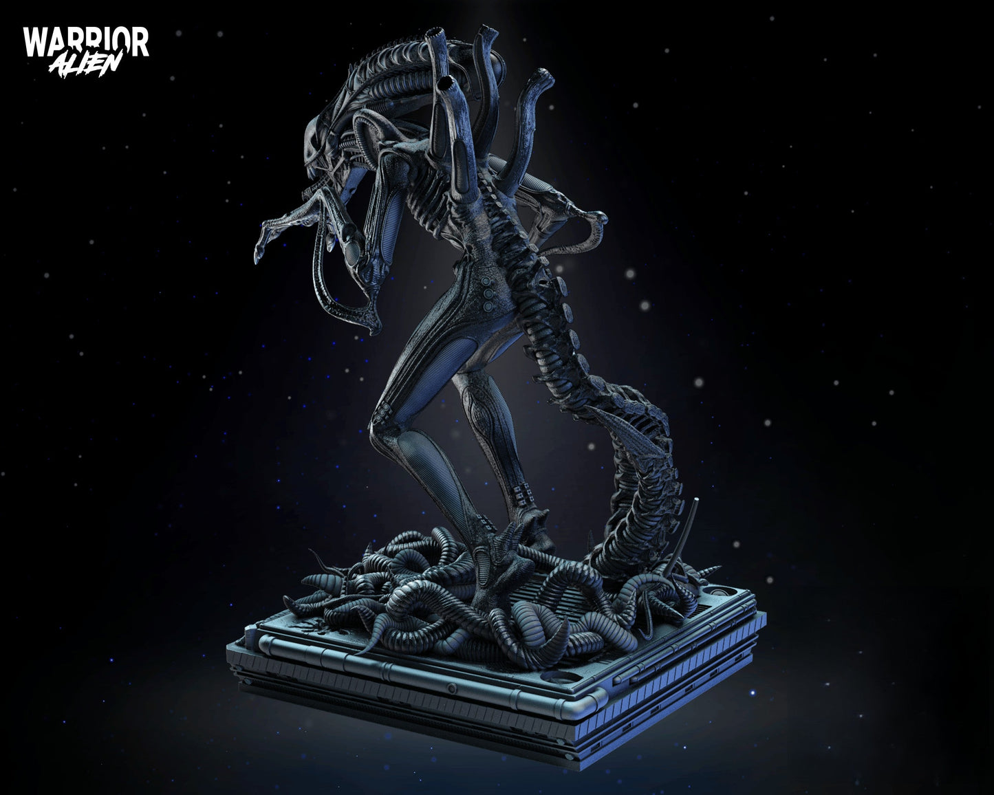 Alien Warrior - STL 3D Print Files