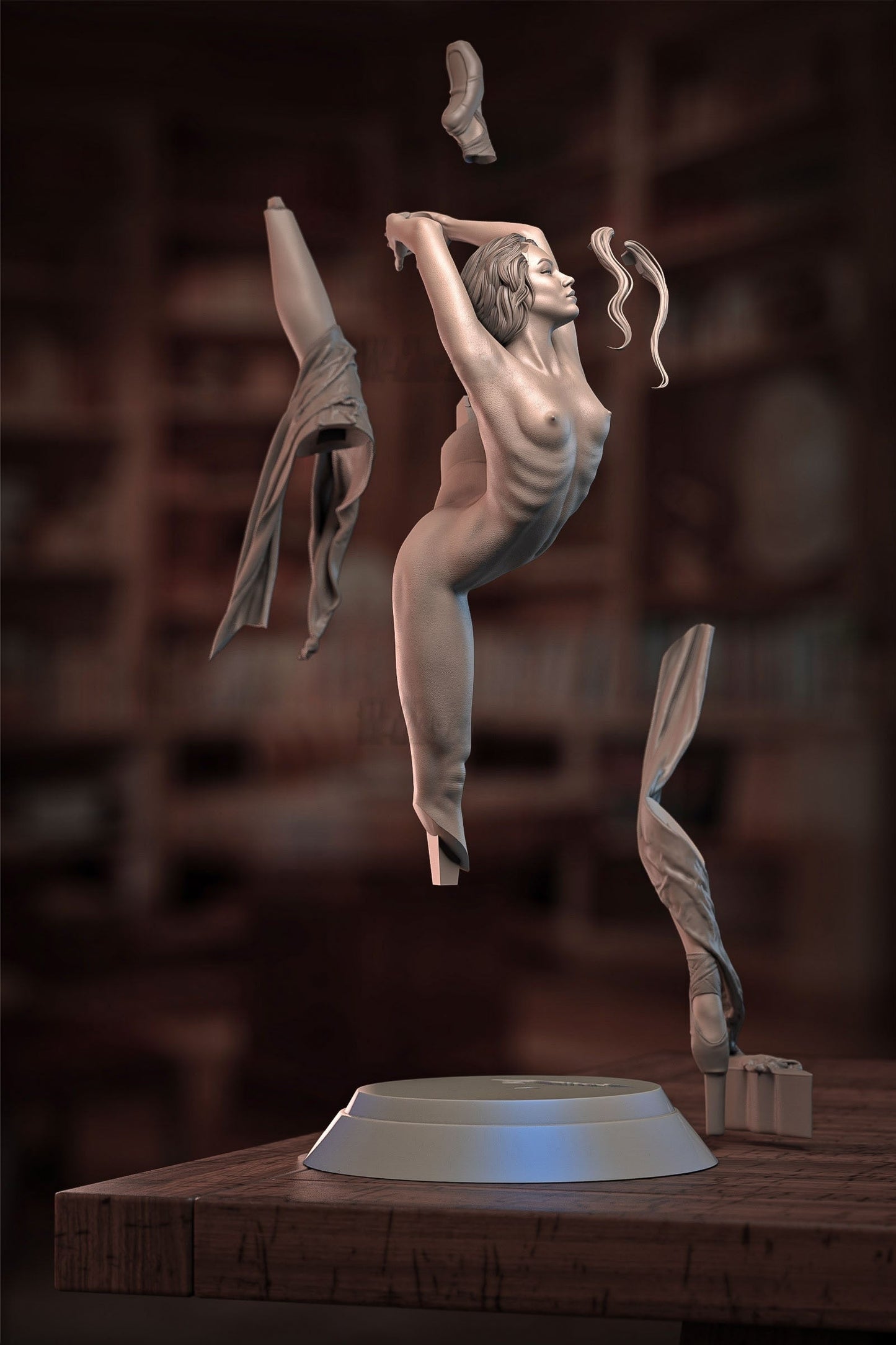 Venturi NSFW - Artistic Ballerina - STL 3D Print Files