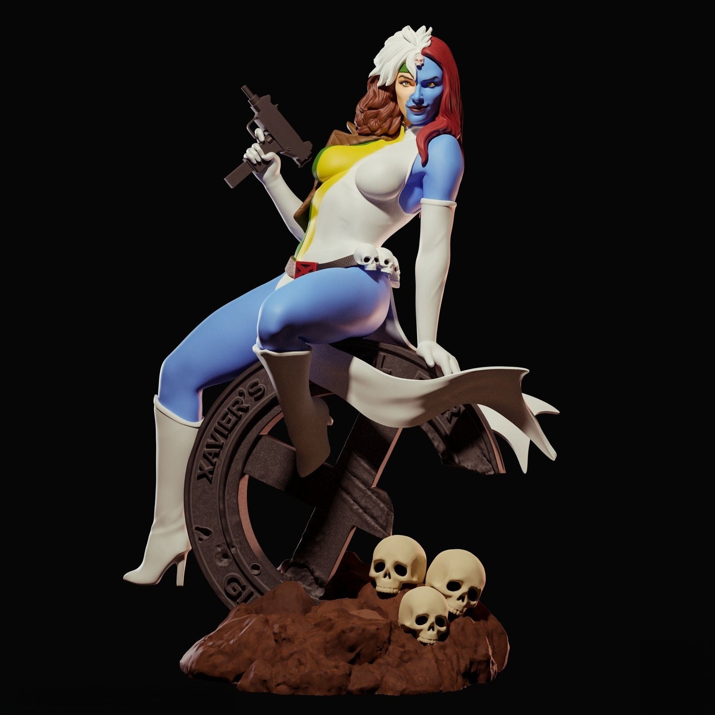 Mystique to Rogue - X-MEN  - STL 3D Print Files