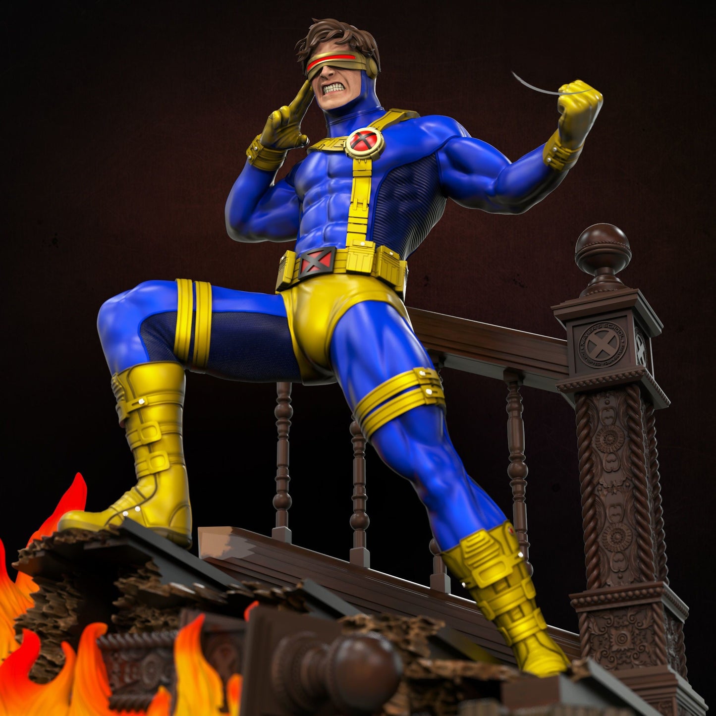 Cyclops Comic - X-MEN - STL 3D Print Files