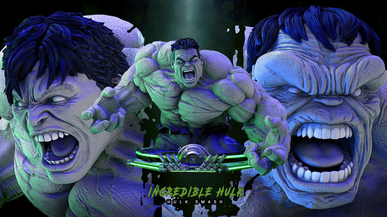 1430 Hulk 2023 Bust - Marvel Comics - STL 3D Print Files