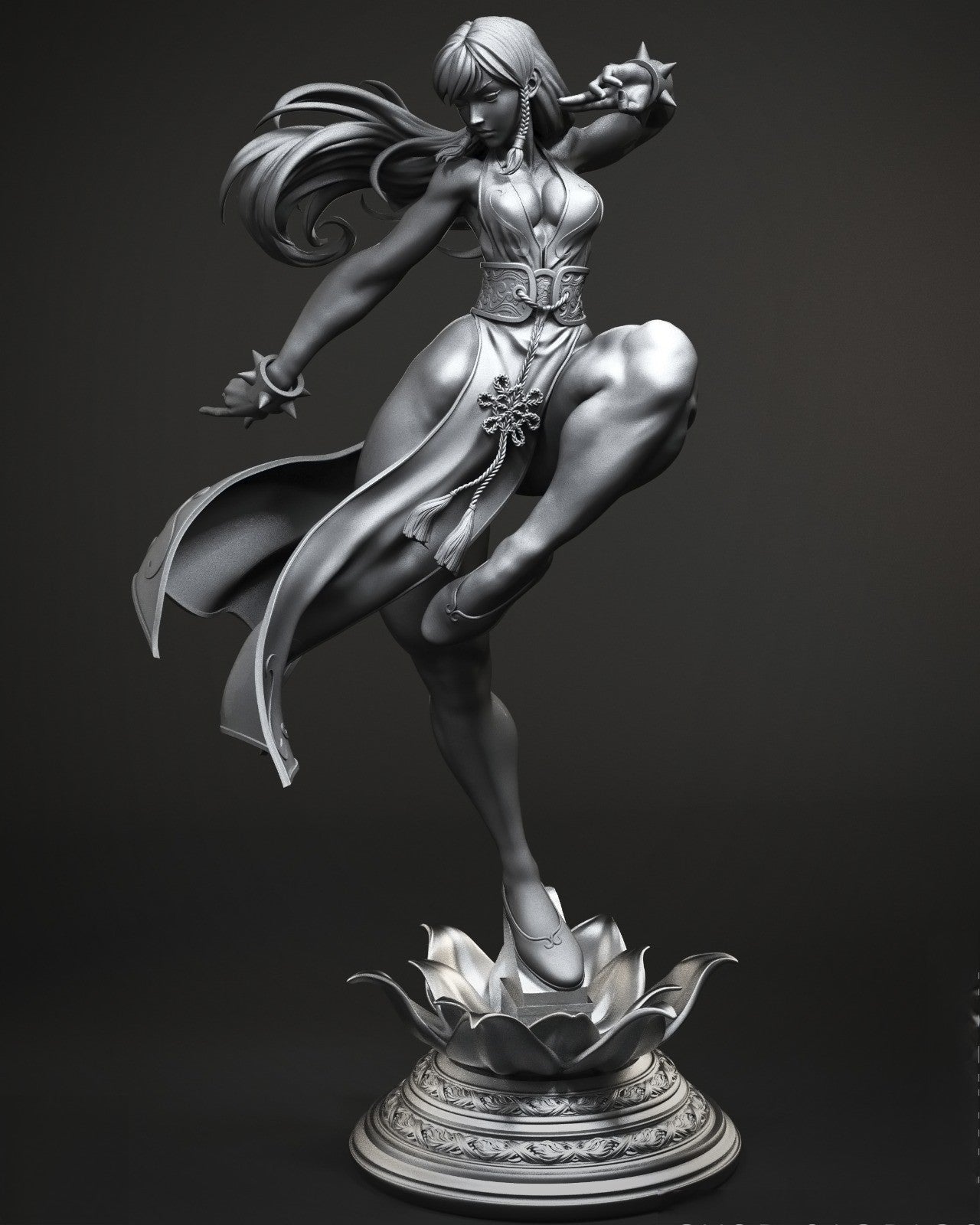 1350 Chun-Li - Street Fighter - STL 3D Print Files