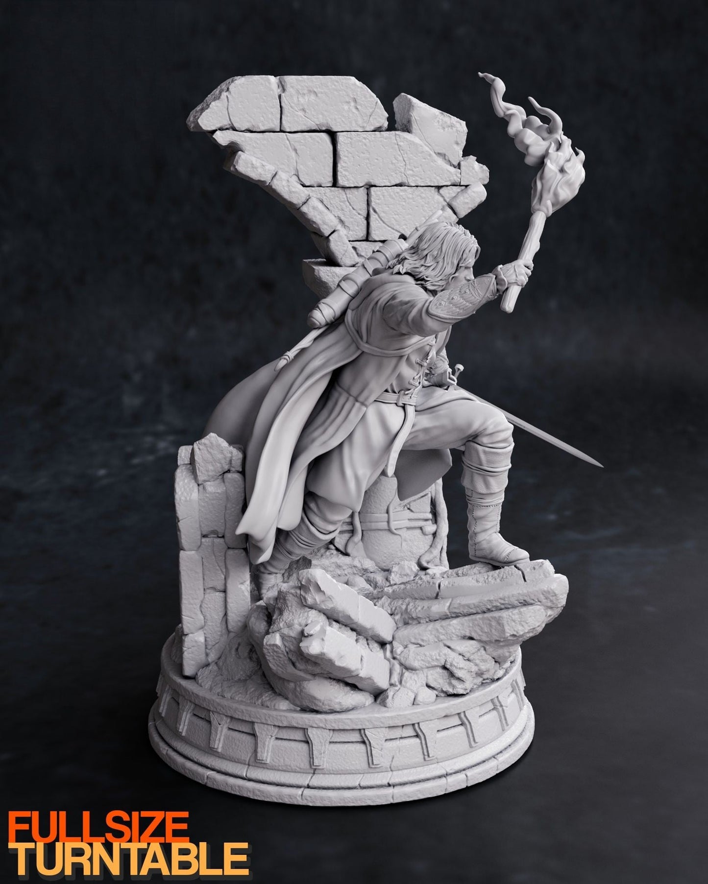 Aragorn - Lord of the Rings - STL 3D Print Files