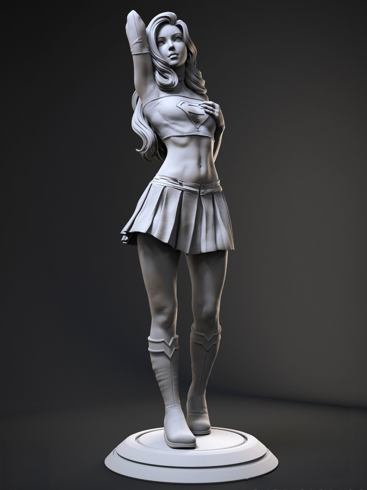 1456 Supergirl - DC Comics - STL 3D Print Files