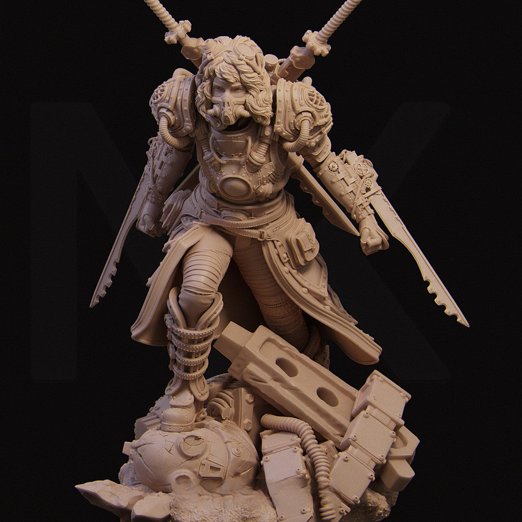 Najori - The Steampunk Samurai - STL 3D Print Files