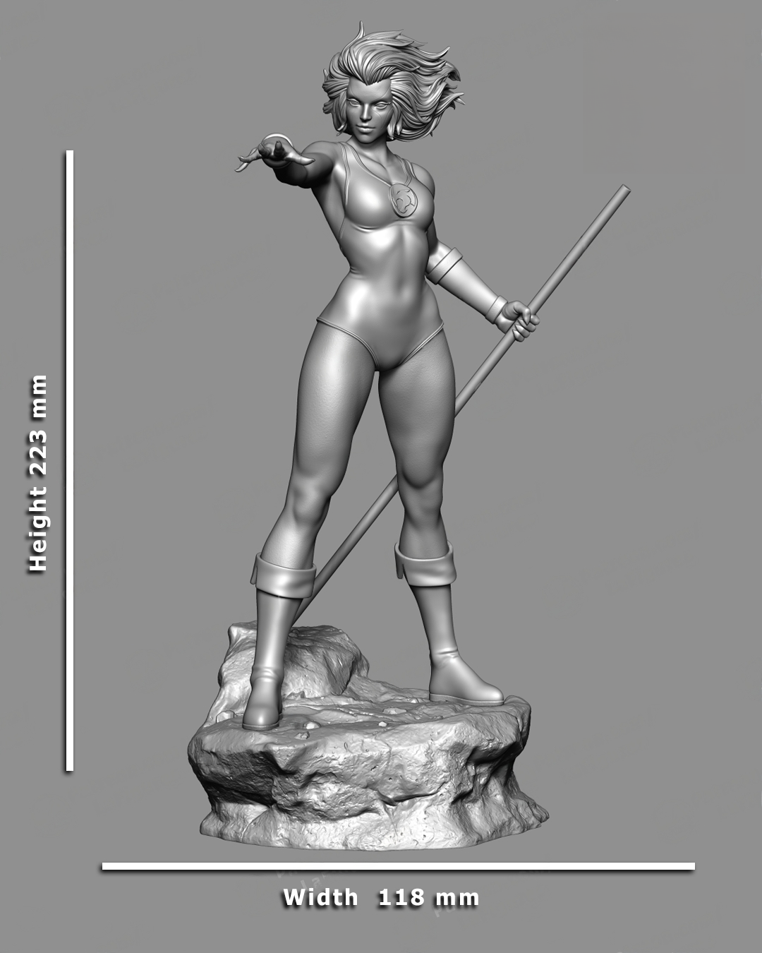 1268 Cheetara - ThunderCats - STL 3D Print Files