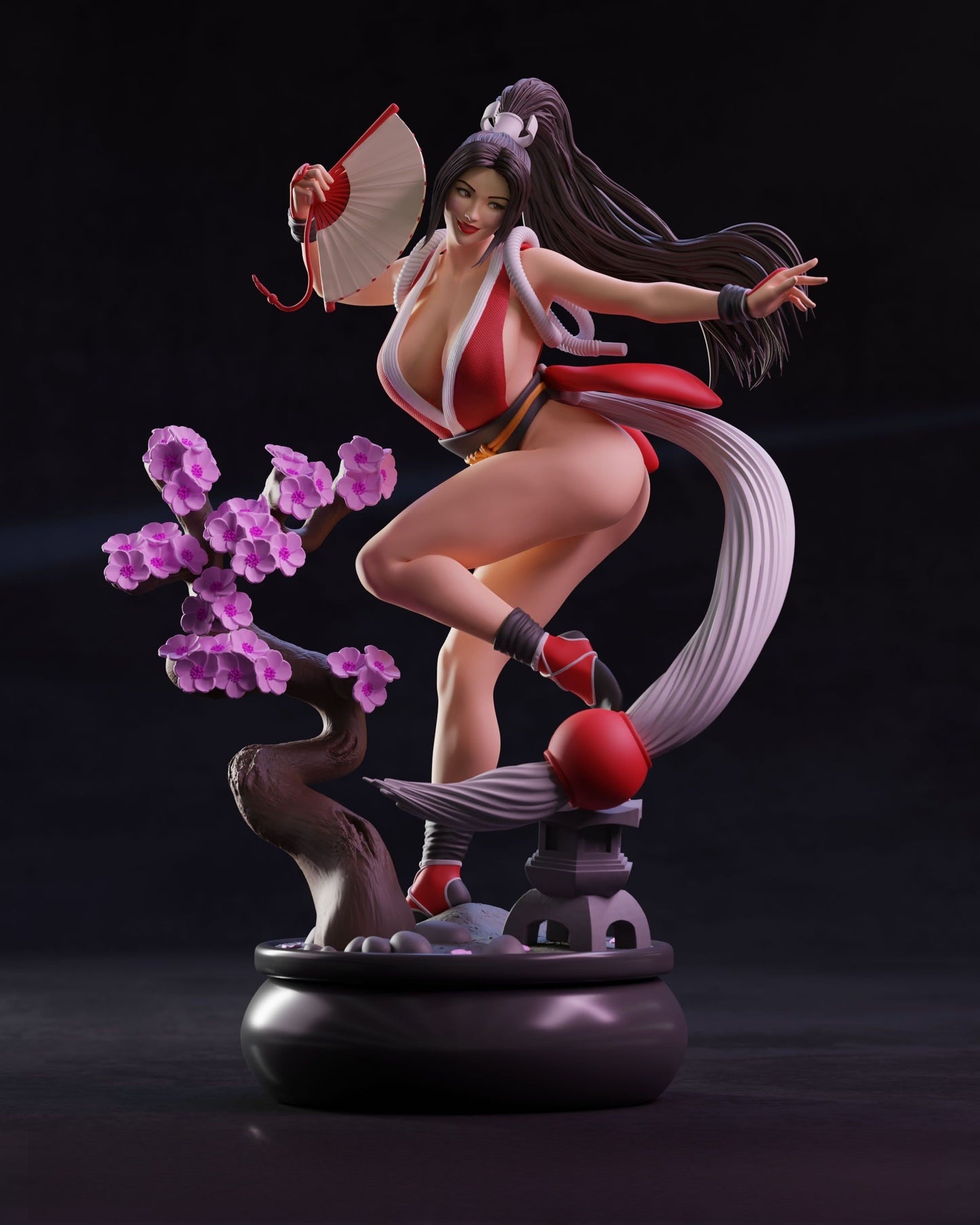 Mai Shiranui - The King of Fighters - STL 3D Print Files